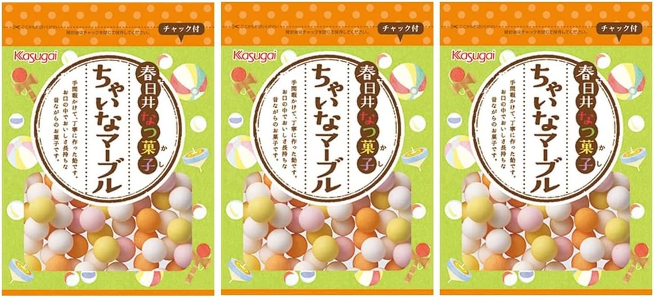 ※他店舗と在庫併用の為、品切れの場合は、ご容赦ください。春日井なつ菓子 ちゃいなマーブル: 陶磁器（チャイナ）のように硬く、大理石（マーブル）のような艶を持つことから名づけられた砂糖菓子。職人が約2ヶ